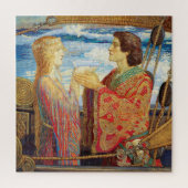 Tristan en Isolde, ca. 1912 door John Duncan Legpuzzel (Verticaal)