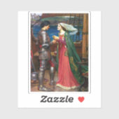 Tristan en Isolde, ca. 1916 door John Waterhouse Sticker (Vel)