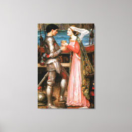 Tristan en Isolde Canvas Afdruk