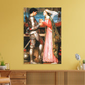 Tristan en Isolde Canvas Afdruk (Insitu (Woonkamer))