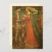 Tristan en Isolde door John William Waterhouse (Voorkant / Achterkant)