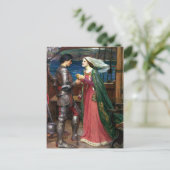 Tristan en Isolde door John William Waterhouse Briefkaart (Staand voorkant)