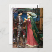 Tristan en Isolde door John William Waterhouse Briefkaart (Voorkant / Achterkant)