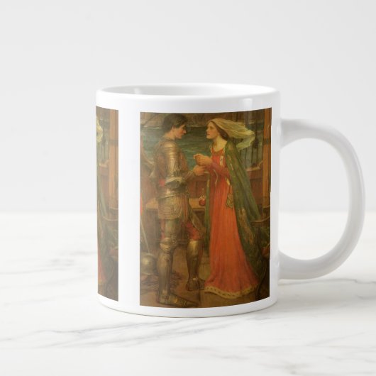 Tristan en Isolde door John William Waterhouse Grote Koffiekop (Rechts)