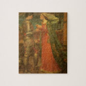Tristan en Isolde door John William Waterhouse Legpuzzel (Verticaal)