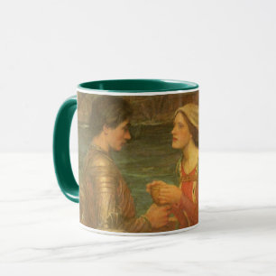 Tristan en Isolde door John William Waterhouse Mok