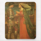 Tristan en Isolde door John William Waterhouse Muismat (Voorkant)