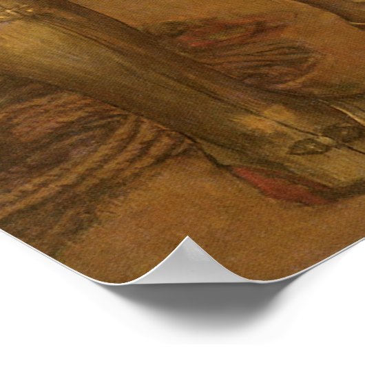 Tristan en Isolde door John William Waterhouse Poster (Hoek)