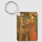 Tristan en Isolde door John William Waterhouse Sleutelhanger (Voorkant)