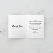 Tristan en Isolde door JW Waterhouse Bruiloft Bedankkaart (Binnen)