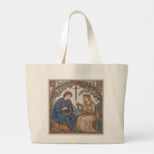Tristan en Isolde legende Grote Tote Bag (Achterkant)