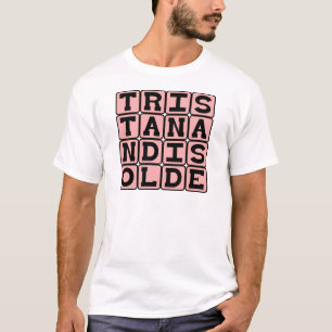 Tristan en Isolde, middeleeuwse romantische legend T-shirt