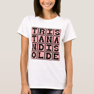 Tristan en Isolde, middeleeuwse romantische legend T-shirt