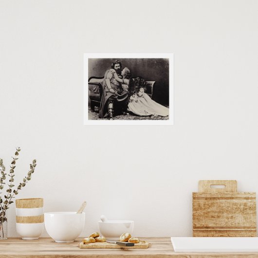 Tristan en Isolde Poster (Keuken)