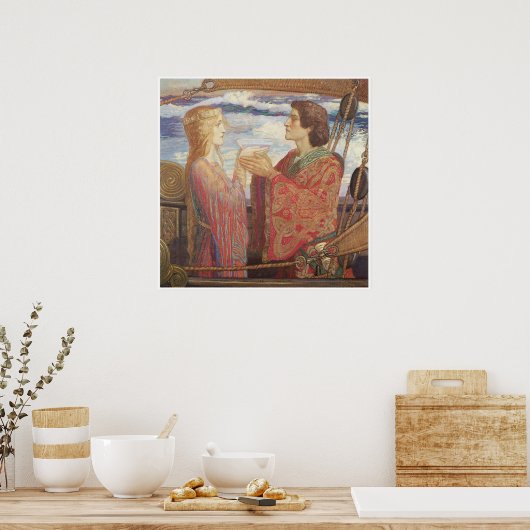 Tristan en Isolde Poster (Keuken)