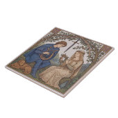 Tristan en Isolde Tegeltje (Zijkant)