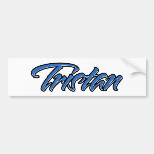 Tristan Name blue Aufkleber Sticker Autoaufkleber