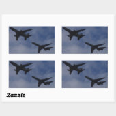 Tristar en VC10 Rechthoekige Sticker (Vel)
