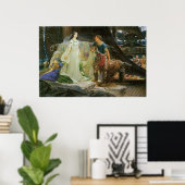 Tristram en Yseult Poster (Thuiskantoor)