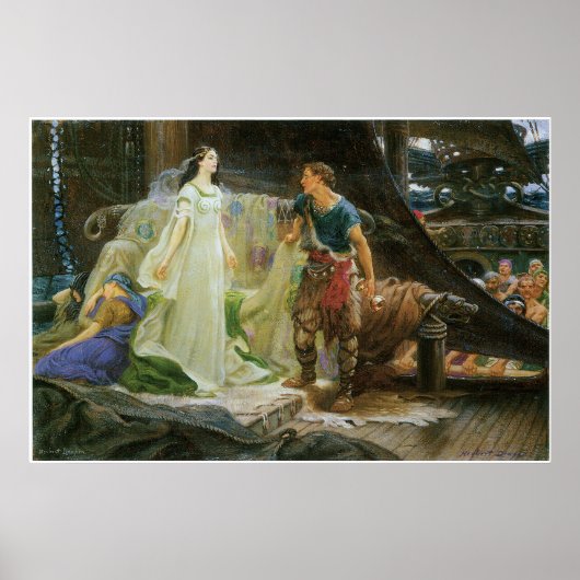 Tristram en Yseult Poster (Voorkant)