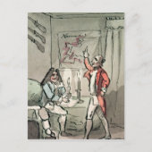 Tristram Shandy, 1786 Briefkaart (Voorkant)