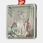 Tristram Shandy, 1786 Metalen Ornament (Links)