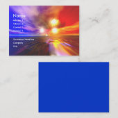 Trisuns - Heldere waterige wereld Visitekaartje (Voorkant / Achterkant)