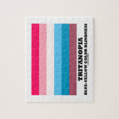 Tritanopia Blue-Yellow Color Blindness Legpuzzel (Verticaal)