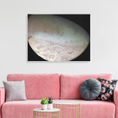 Triton, de grootste maan van de planeet Neptune Canvas Afdruk (Insitu (Woonkamer))