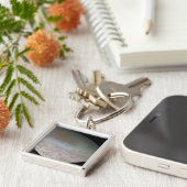 Triton, de grootste maan van de planeet Neptune Sleutelhanger (Zijkant)