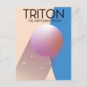 Triton - De Neptuniaanse maan Briefkaart