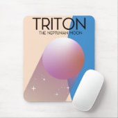 Triton - De Neptuniaanse maan Muismat (Met muis)
