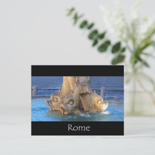 Triton fontein - Rome Briefkaart (Staand voorkant)