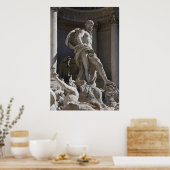 Triton in Trevi Poster (Keuken)