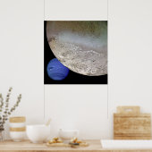Triton met Neptune Poster (Keuken)