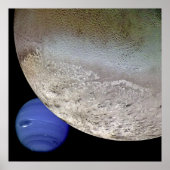 Triton met Neptune Poster (Voorkant)