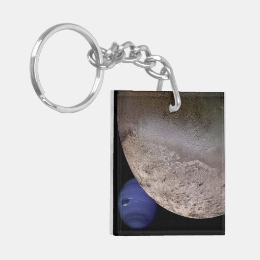 Triton met Neptune Sleutelhanger (Voorkant Links)