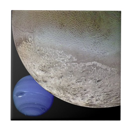 Triton met Neptune Tegeltje (Voorkant)