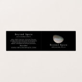 Triton, Neptune's grootste maan, astronomiewinkel Visitekaartje (Buitenkant ongevouwen)