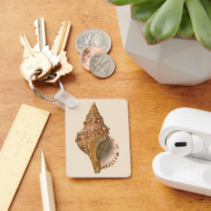 Triton Seashell Shell, Marine Ocean Animal Sleutelhanger