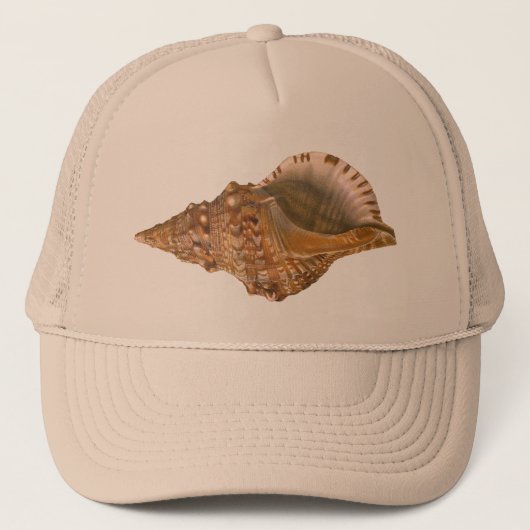  Triton Seashell Shell, Marine Ocean Animal Trucker Pet (Voorkant)