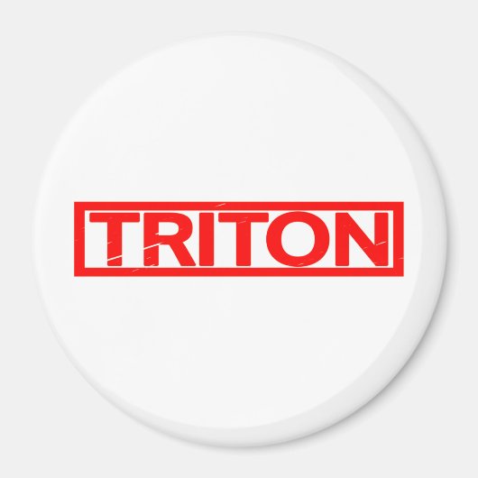 Triton Stamp Magneet (Voorkant)