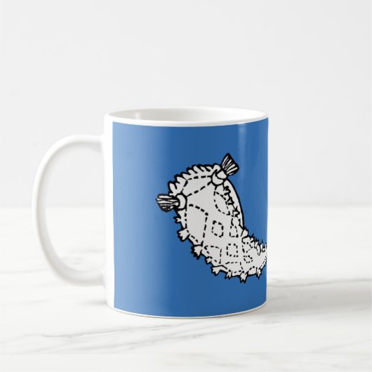 Tritonia nudibranch print Slug Mok (Links)