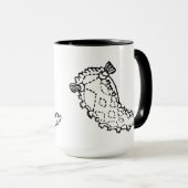 Tritonia nudibranch print Slug Mok (Voorkant rechts)