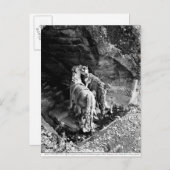 Tritons die de paarden van de zon bewateren briefkaart (Voorkant / Achterkant)