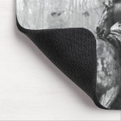 Tritons die twee paarden van de zon groomden in muismat (Hoek)