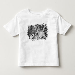 Tritons die twee paarden van de zon groomt kinder shirts