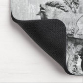 Tritons die twee paarden van de zon groomt muismat (Hoek)