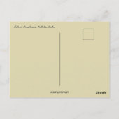 Tritons Fountain in Valletta Malta Briefkaart (Achterkant)