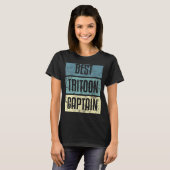 Tritoon Beste Kapitein Boot Spreuken T-shirt (Voorkant volledig)